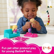 Fisher-Price Barbie-themed Little People Pet Sister Set