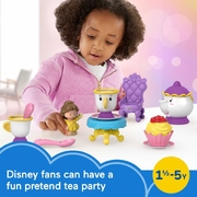 Fisher-Price Little People Disney Princess Time For Tea With Belle Playset