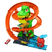 Mattel Hot Wheels City T-Rex Blaze Battle Playset
