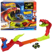 Hot Wheels Monster Trucks Snake Slam Takedown Playset