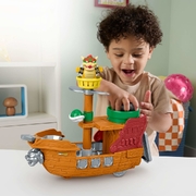 Fisher-Price Little People My Mario Bowser’s Airship & Figure Set