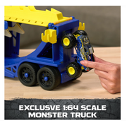 Monster Jam 1:64 Launch and Load Hauler Playset