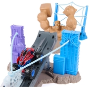 Marvel Monster Jam The Amazing Spider-Man Sandman City Battle Playset 1:64 Scale