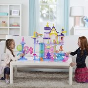Large View My Little Pony The Movie Canterlot & Seaquestria Castle with Light-Up