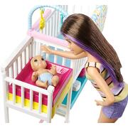 Barbie Skipper Babysitters Inc Nap ?n' Nurture Nursery Dolls and Playset