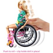 Barbie Fashionistas Doll #165 with Wheelchair & Ramp