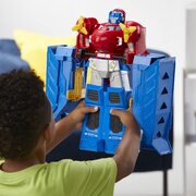 Transformers Optimus Prime Jumbo Jet Wing Racer 