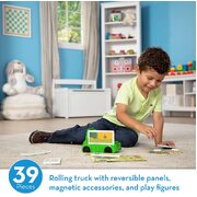 Melissa & Doug Magnetivity Magnetic Building Dress & Play Safari Rescue Playset