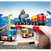 Brio World Rail & Road Loading Set 32pc 33210