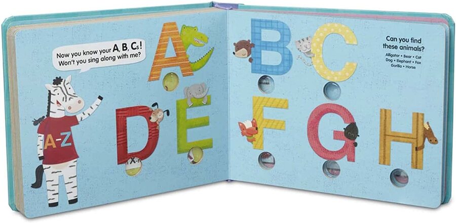 Melissa & Doug Poke A Dot An Alphabet Eye Spy Book