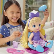 Baby Alive Sudsy Salon Styling Doll 12-Inch Blonde Hair