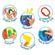 Eric Carle The Very Hungry Caterpillar Let's Count Clip-on Soft Teether Book