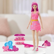Play-Doh Barbie Hearts & Hair Doll Set