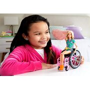 Barbie Fashionistas Doll #165 with Wheelchair & Ramp