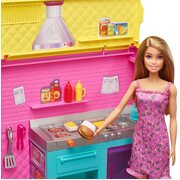 Barbie You Can Be Anything Doll and Food Truck Playset GWJ58
