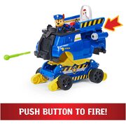 Paw Patrol Rise and Rescue Chase in Transforming Vehicle