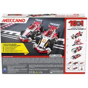 Meccano 10-in-1 Racing Vehicles STEM Model Building Kit