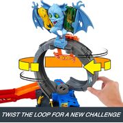 Hot Wheels Let's Race Nemesis - Bat Loop Attack Playset