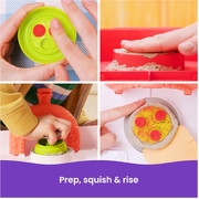 Kinetic Sand Squish Pizza Playset
