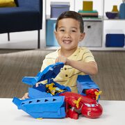 Transformers Optimus Prime Jumbo Jet Wing Racer 