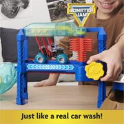 Monster Jam 1:64 Truck Wash Playset - Megalodon Monster Wash