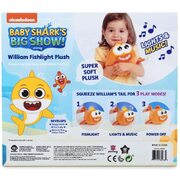 Baby Shark's Big Show William Fishlight Plush Toy