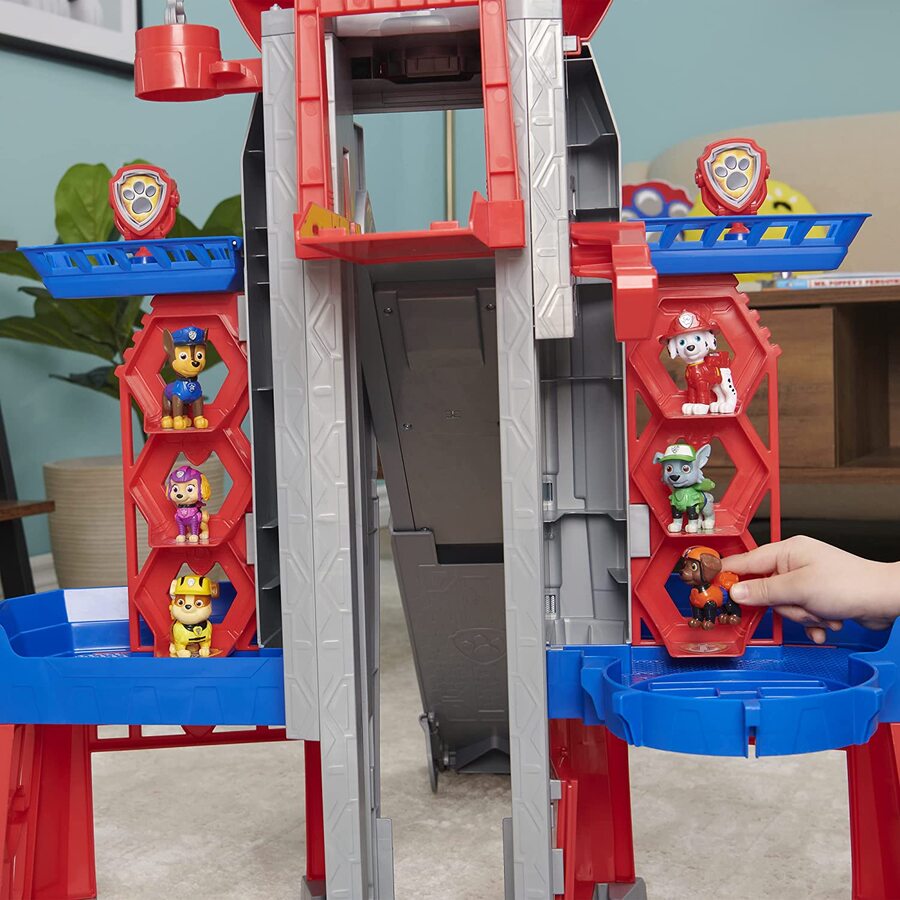 paw patrol movie tower playset