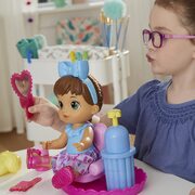 Baby Alive Sudsy Salon Styling Doll 12-Inch Brown Hair