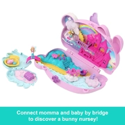 Polly Pocket 2-in-1 Bunny Fun Compact Playset