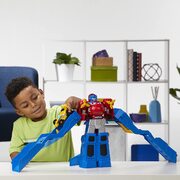 Transformers Optimus Prime Jumbo Jet Wing Racer 