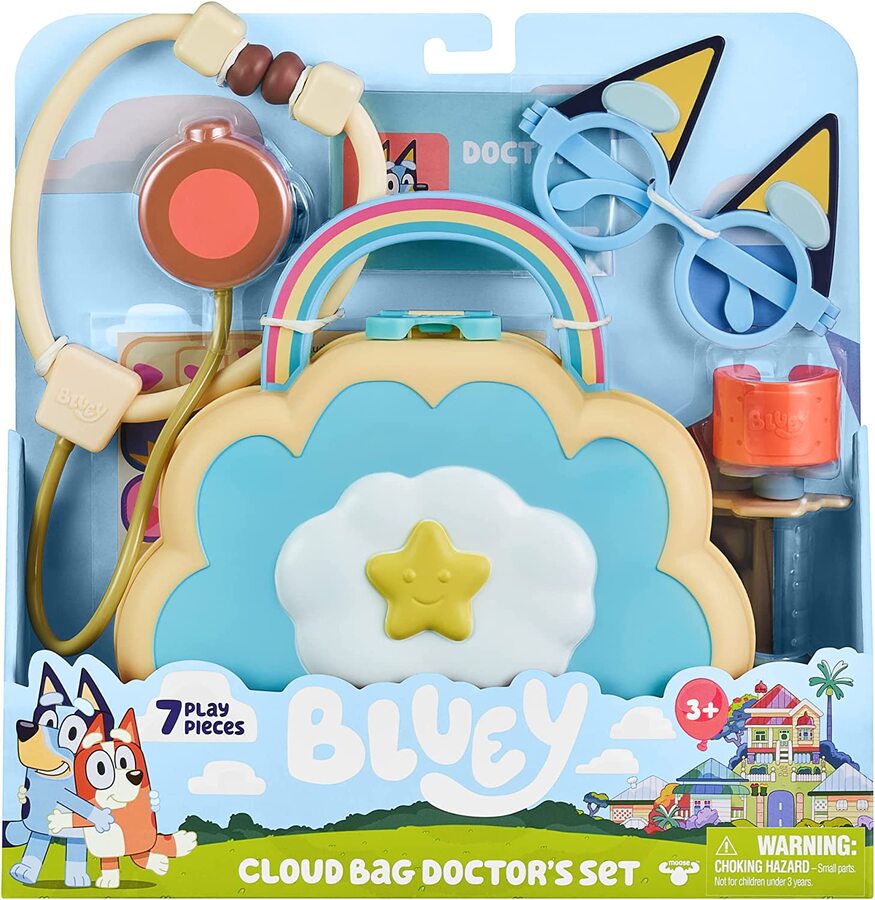 Bluey Cloud Bag Doctor’s Playset