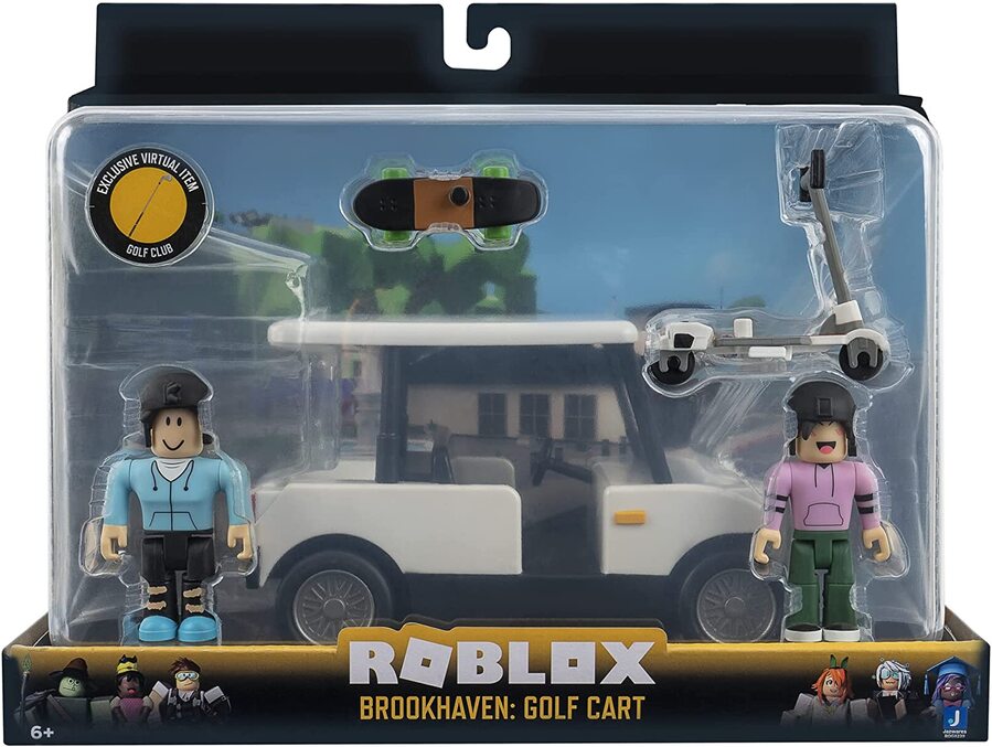  Roblox Action Collection - Brookhaven: Outlaw and Order Deluxe  Playset [Includes Exclusive Virtual Item]Figure and Accessories : Toys &  Games