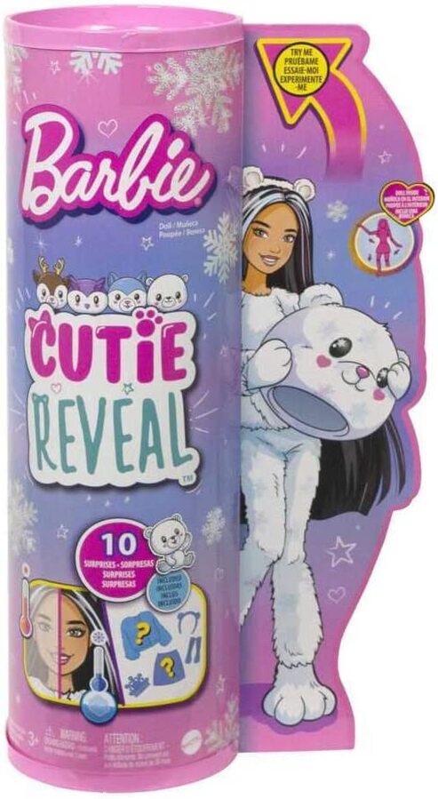 Poupée Barbie, Cutie Reveal Poupée de costume de Belgium