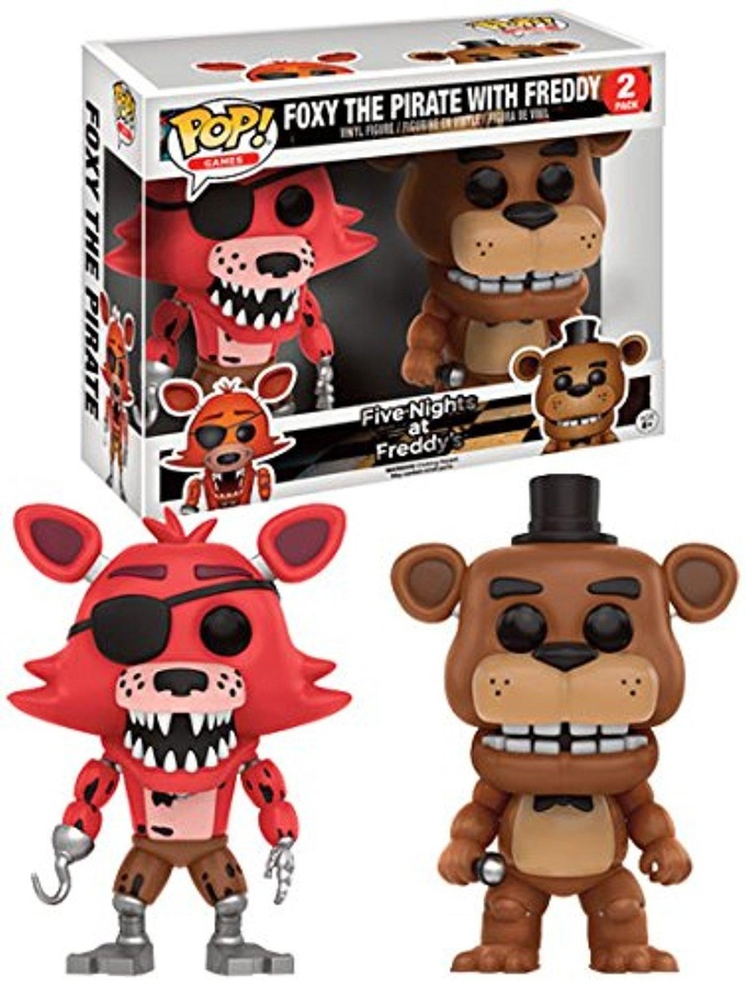 FIVE NIGHTS AT FREDDY/'S FOXY THE PIRATE VINYL FIGURE # 109 New GAMES POP