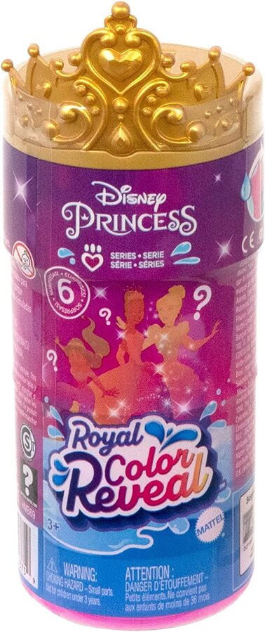 Disney Princess Toys, 6 Small Dolls And Accessories