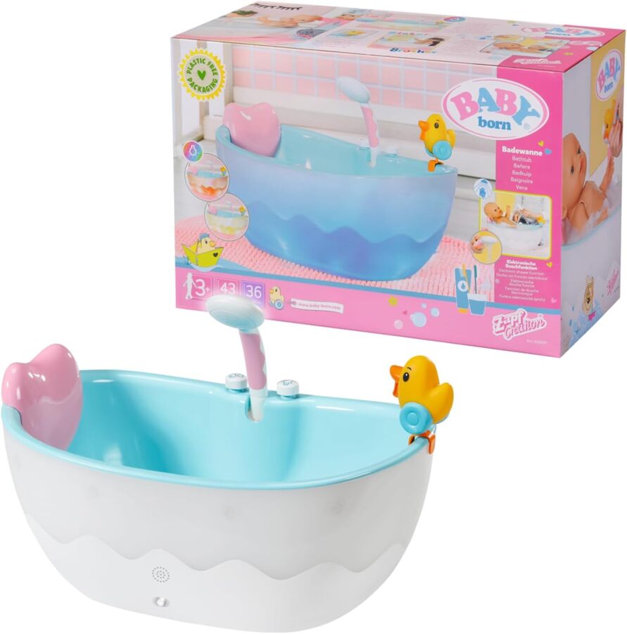 ZAPF Baby born Bathtub Doll Accessories 832691 Lemony Gem Toys Online