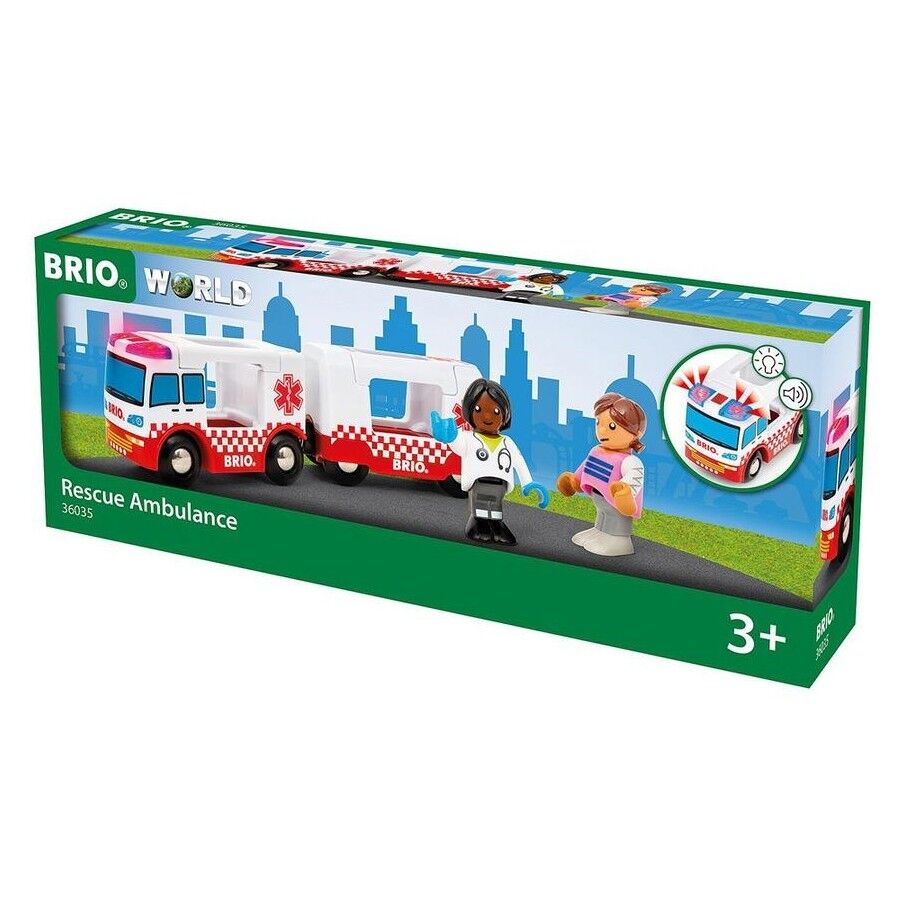 Brio World Rescue Ambulance 4pc 36035
