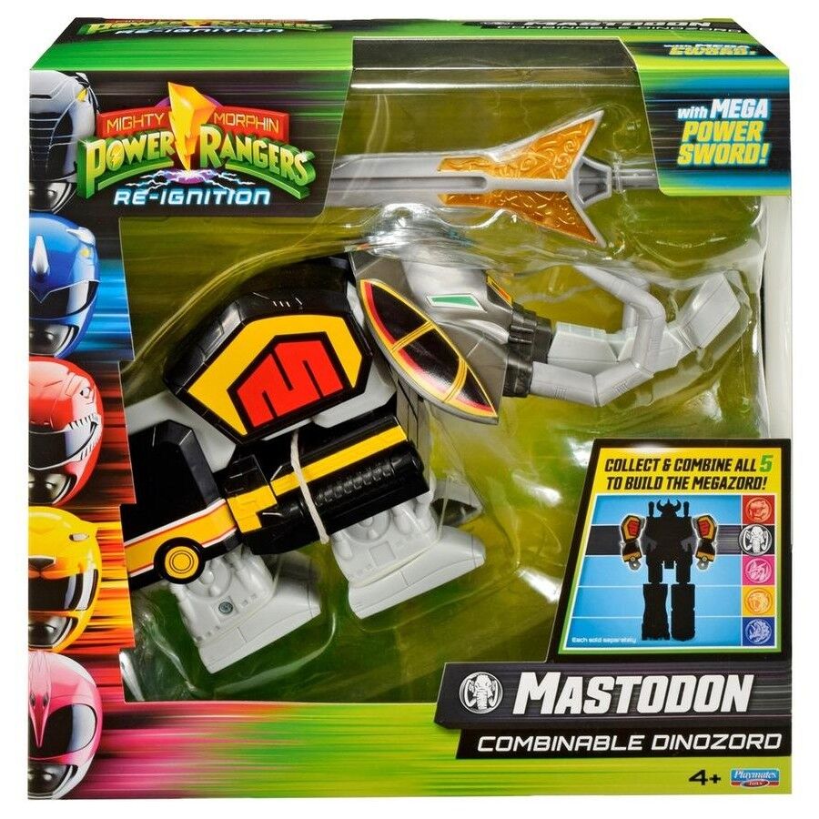 Mighty Morphin Power Rangers Re-Ignition Combinable Dinozord Mastodon Toy