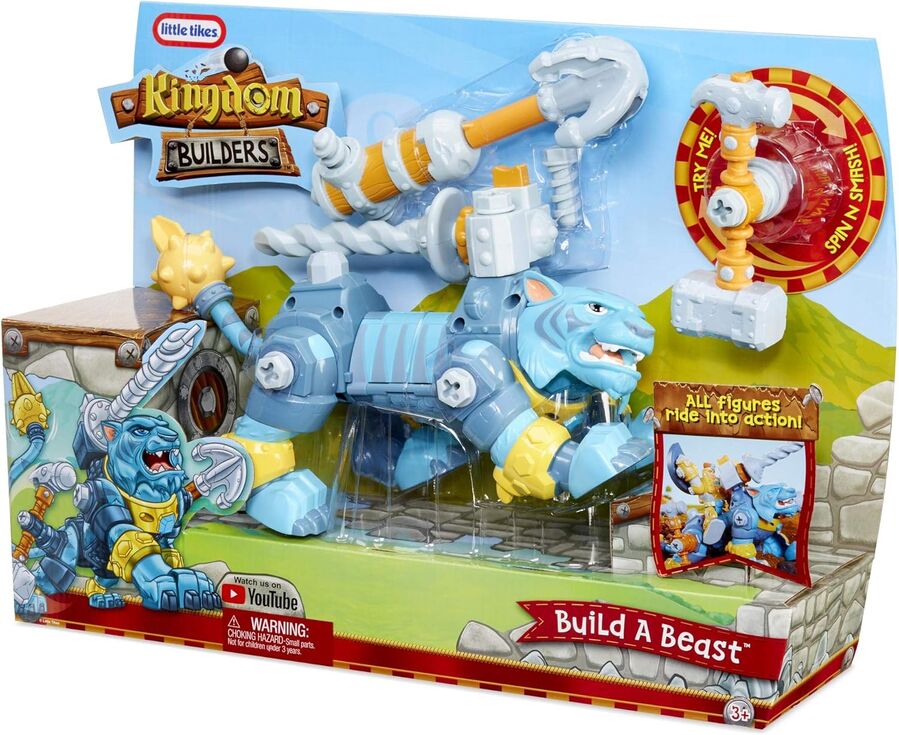 Little Tikes Kingdom Builders Build A Beast Battle Tiger Playset