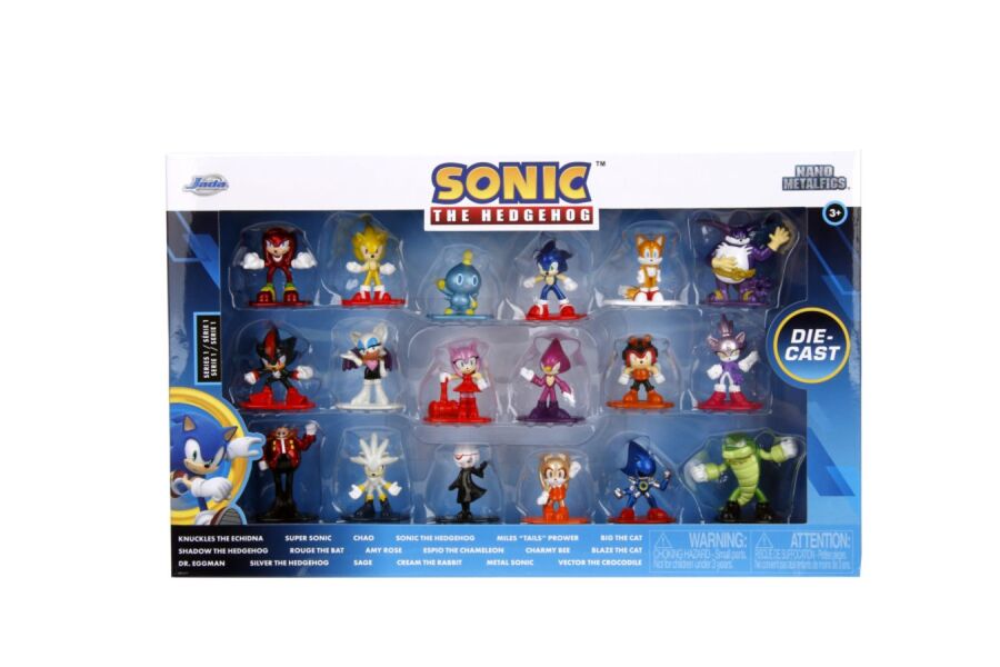 Sonic the Hedgehog - Nano MetalFig 18-Pack (Series 2)
