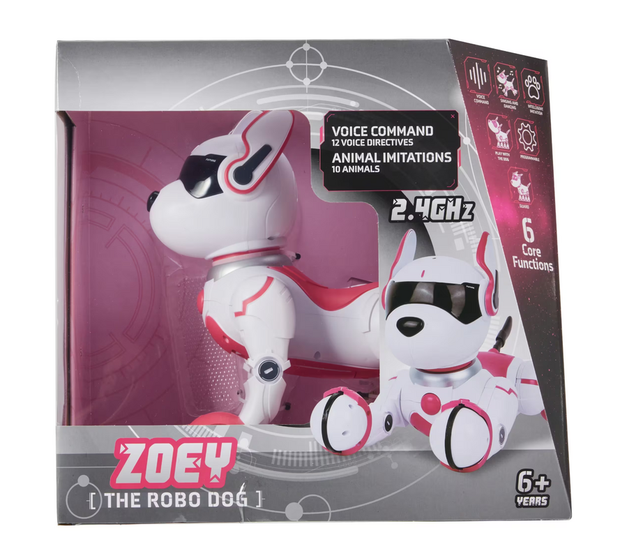 Zoey The Robo Dog Interactive Toy
