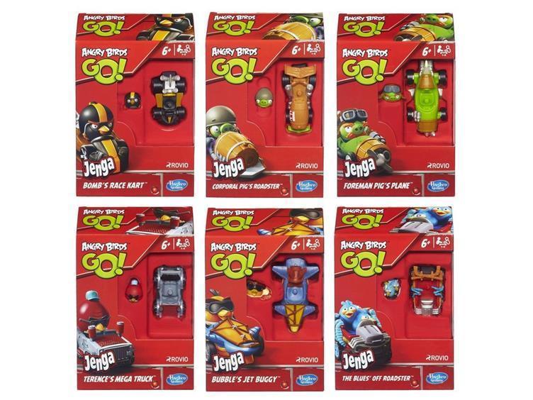 Rowdy Racers Angry Birds Go Action Figures Toys Games