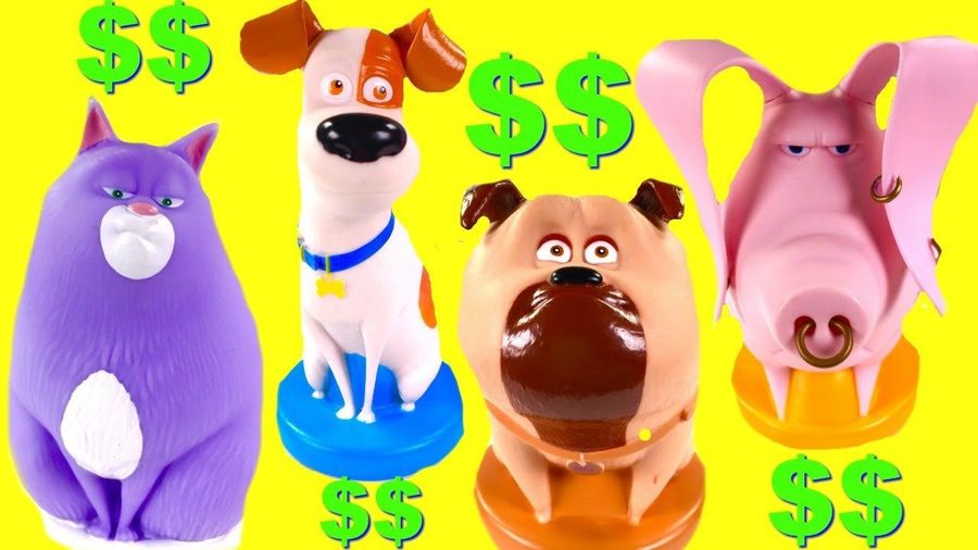 Secret Life of pets Coin bank - Choose from 4 characters (Mel, Max, Chloe) - Picture 3 of 4