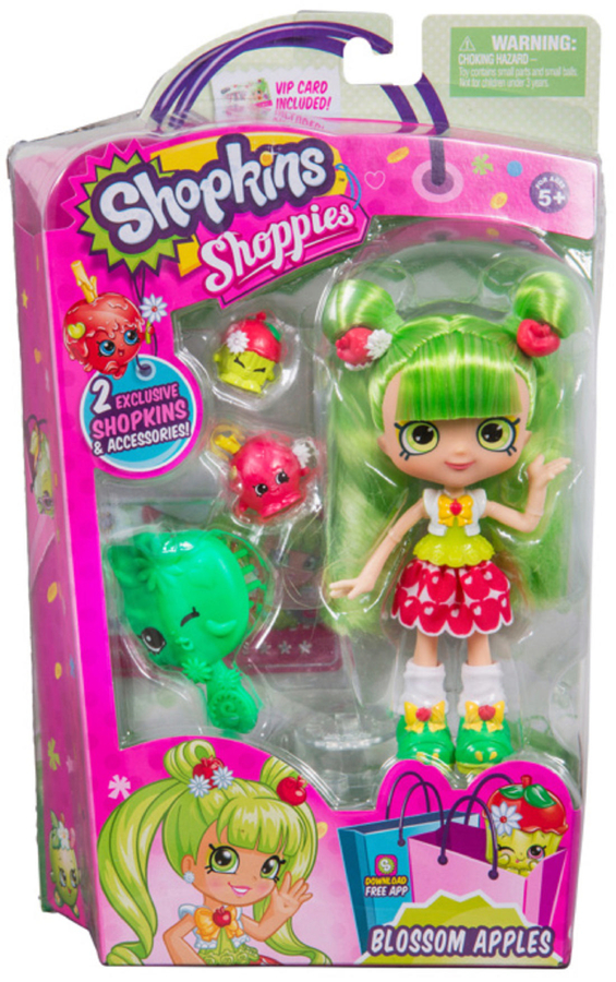 Shopkins Shoppies Dolls Season 3 Wave 3 Blossom Apples Doll