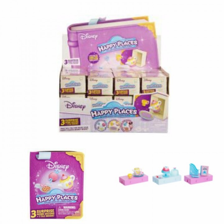 Shopkins Happy Places Disney Surprise Home Decors Set Of