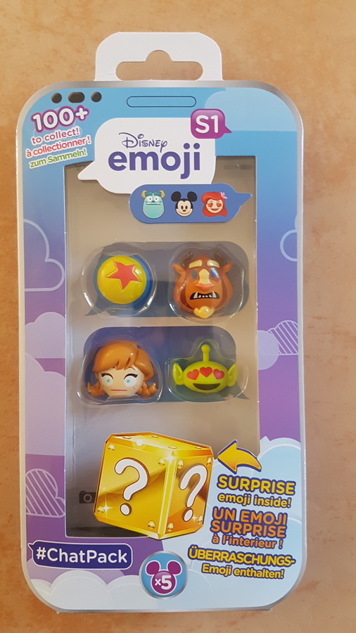 Disney Emoji Chat Collection 2 exclusivo Figuras de Estaño serie 2 Nuevo y Sellado recoger 