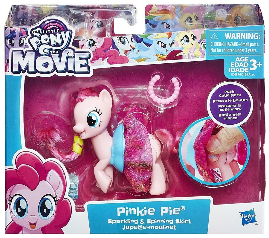 My Little Pony the Movie Sparkling & Spinning Skirt Pinkie Pie | Lemony ...