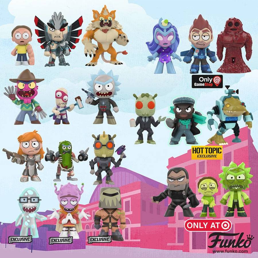 Funko Mystery Minis Rick And Morty Series 2 Target Exclusive - 