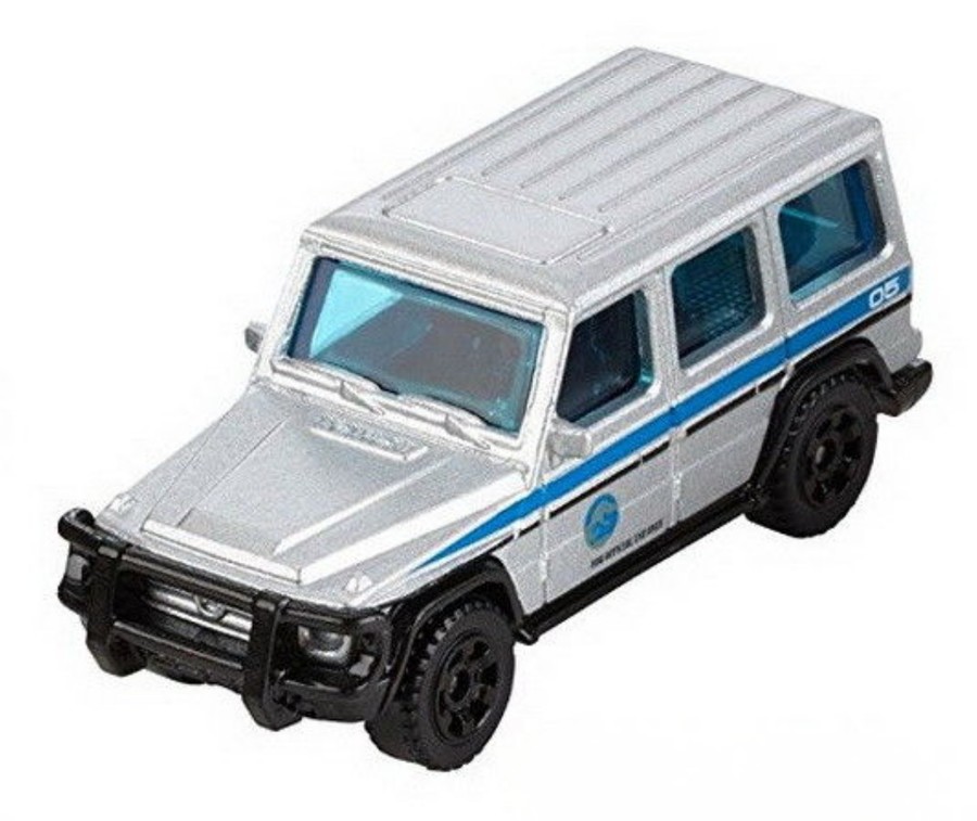 matchbox jurassic world mercedes