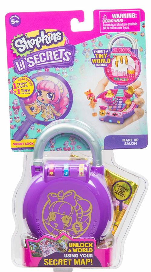 Shopkins Shoppies Lil' Secrets Secret Lock Mini Playset - Choose from List - Picture 25 of 40